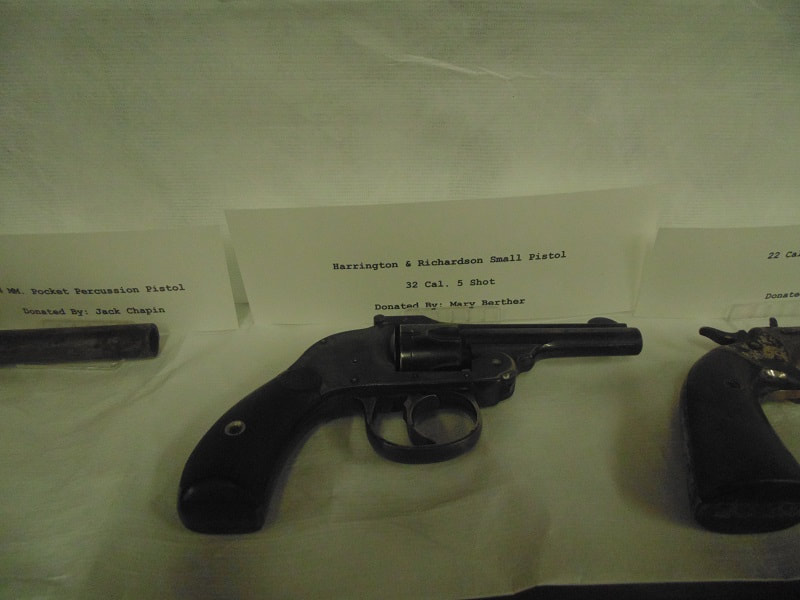 Gun Collection at Smith Zimmermann museum
